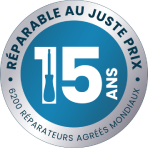 10 years repairability logo