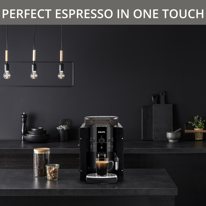 KRUPS Essential EA810870 Machine à Espresso automatique à grains - 3  recettes de café - 1,7L EA810870
